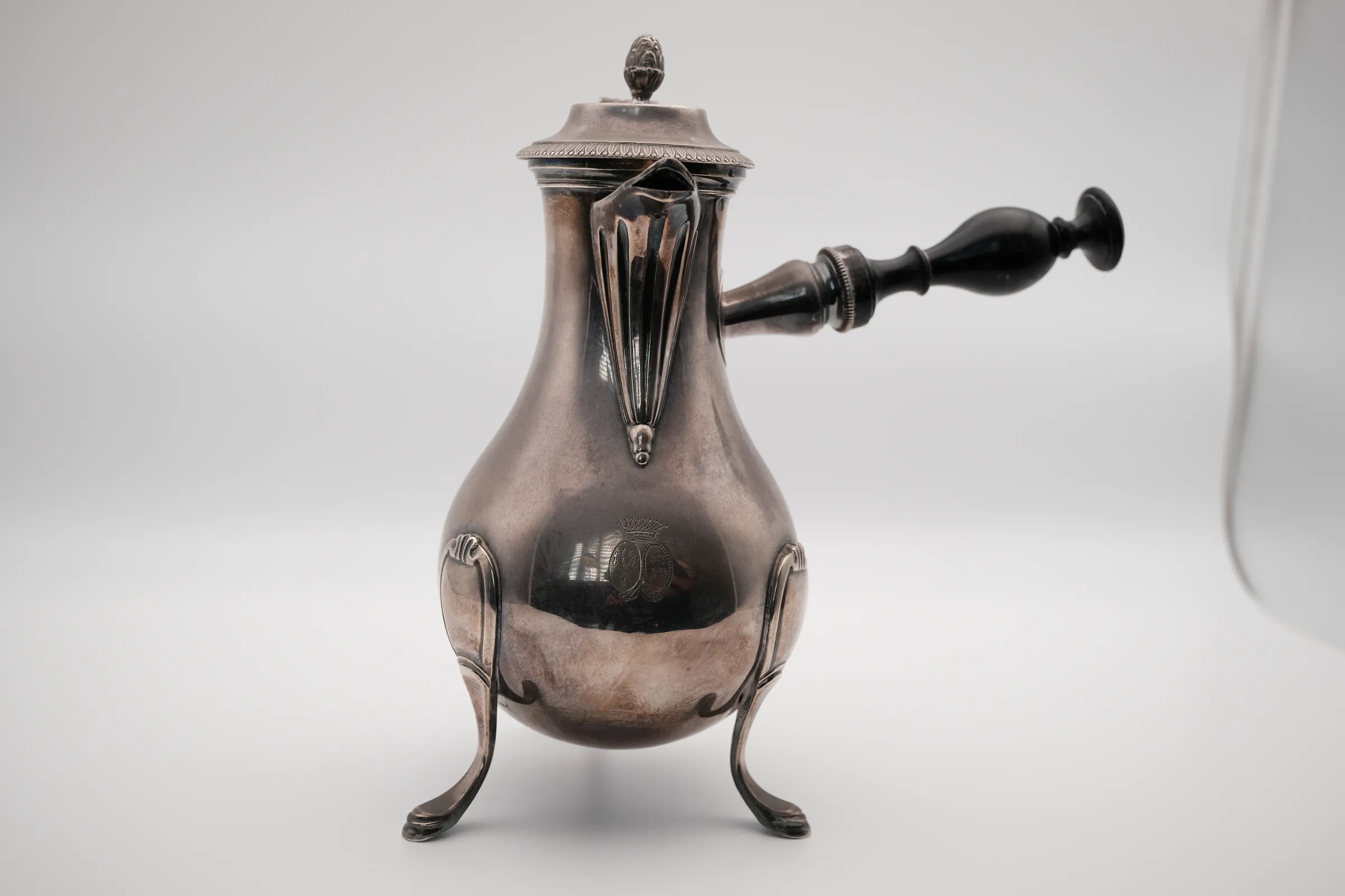 Charles X Silver Coffee Pot, view 1 of 6