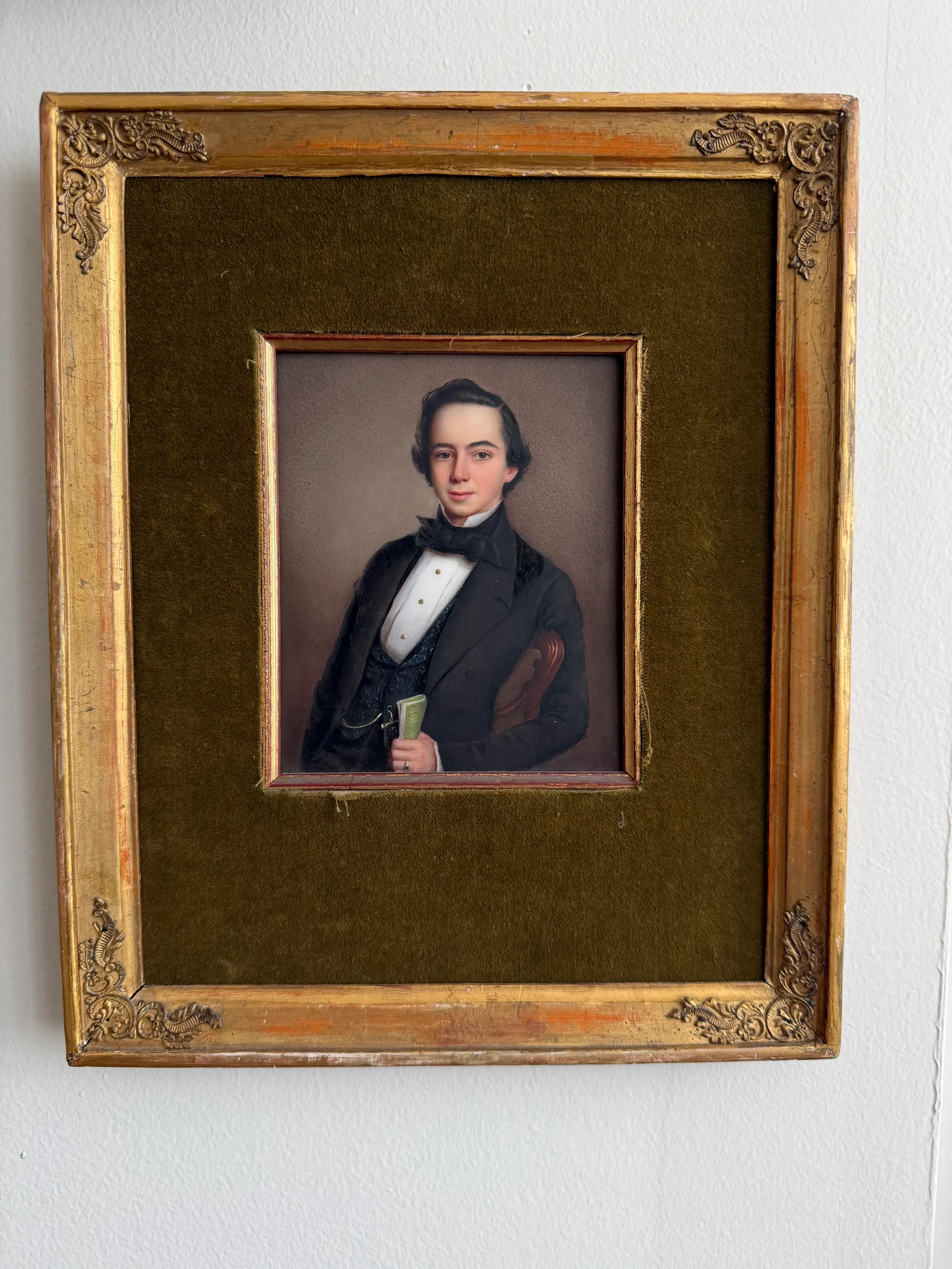 Fine Miniature Portrait of a Gentleman, view 1 of 2