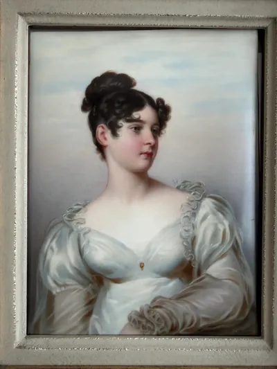 Fine Painting on Porcelain, view 2 of 2