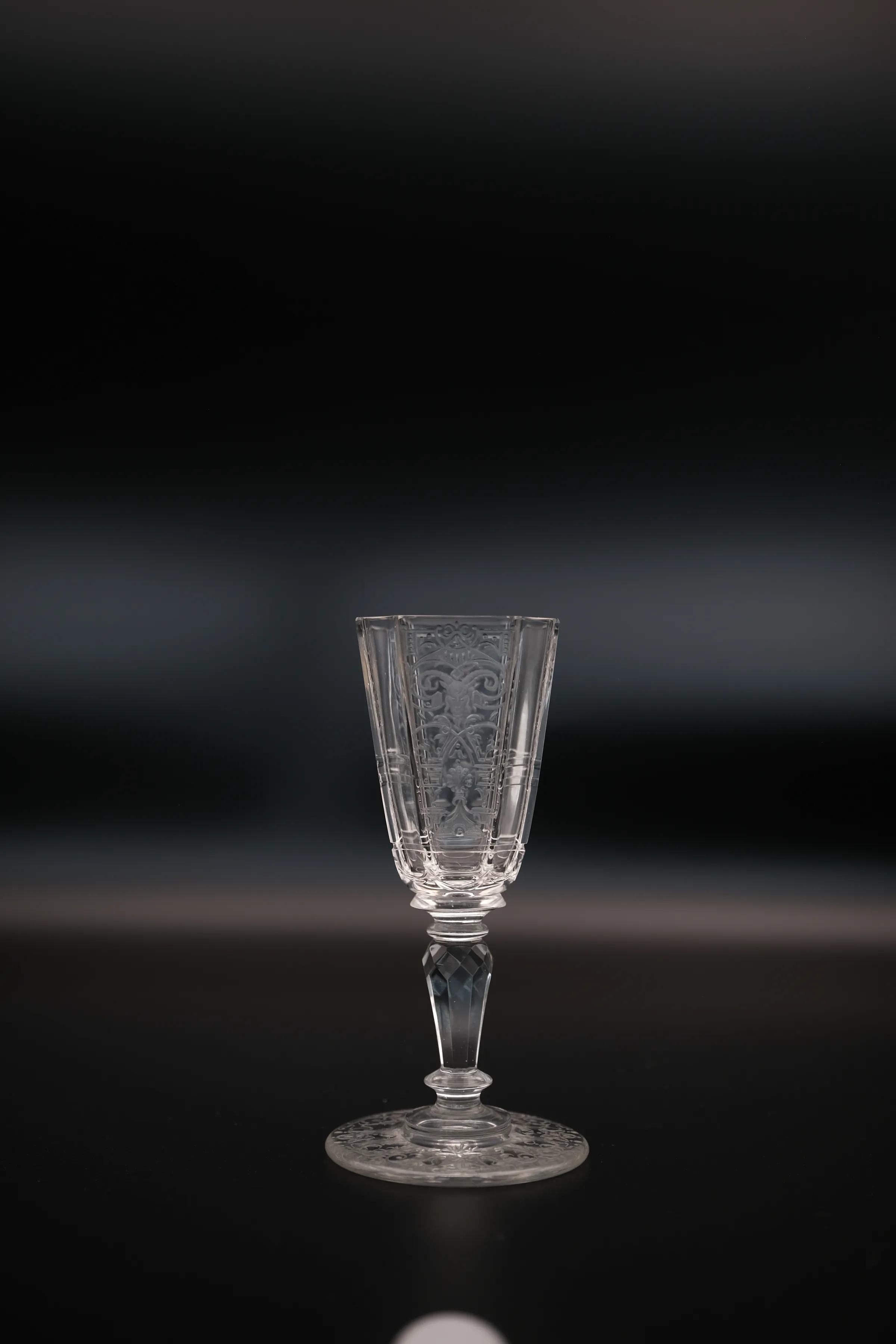 Lobmeyr Crystal Liquor Glasses. Set of 8, view 1 of 3