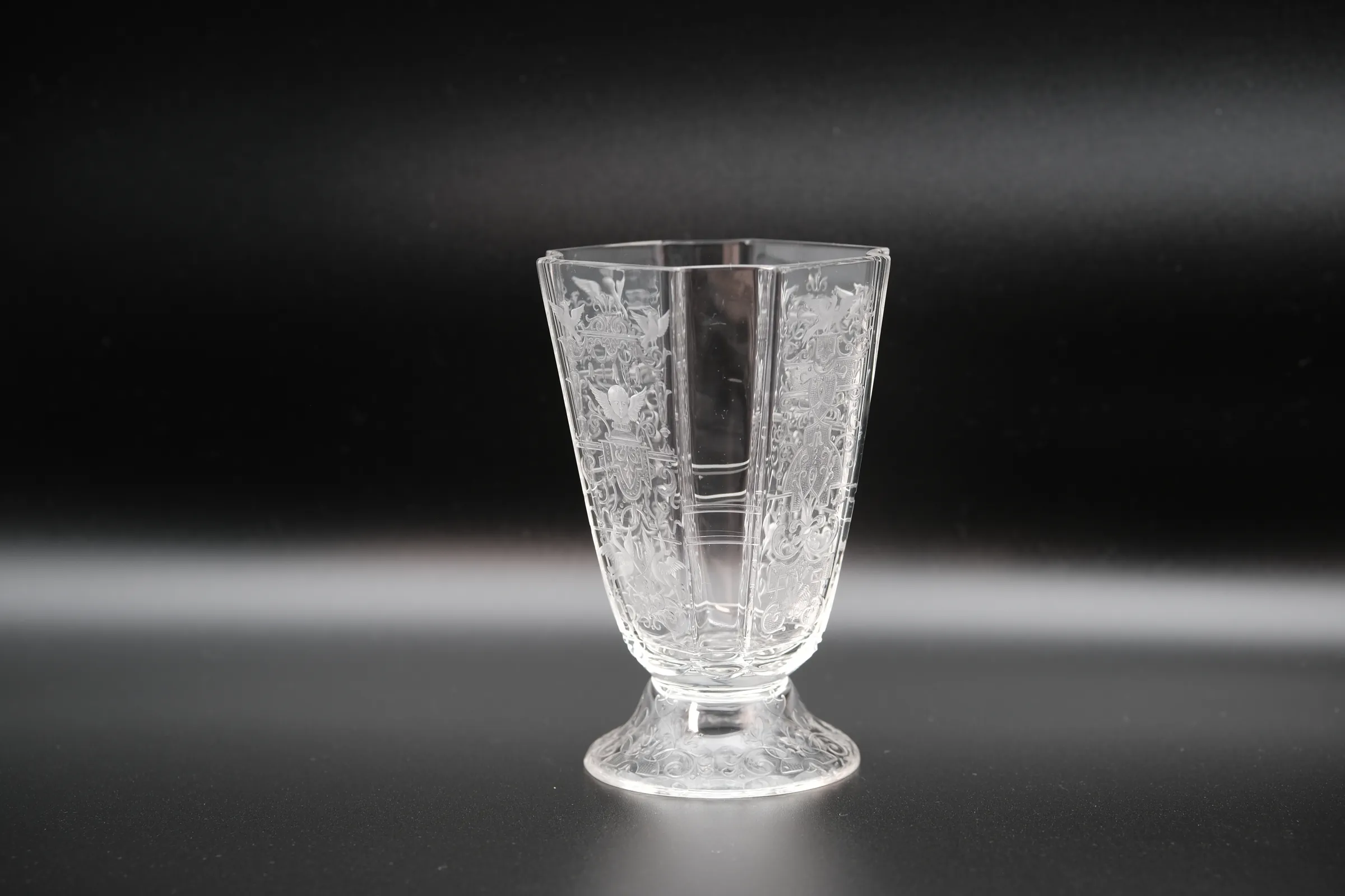 Lobmeyr Crystal Water Glasses: set of 8, view 2 of 7