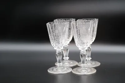 Lobmeyr Crystal Wine Glasses: set of 8, view 1 of 5