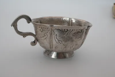Russian Silver Charka Cup 3, view 1 of 6