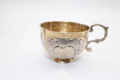 Russian Silver Charka Cup, view 3 of 6