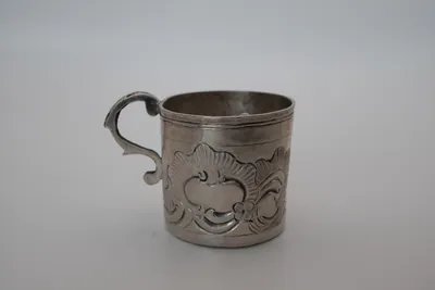 Silver Russian Charka 6, view 1 of 6