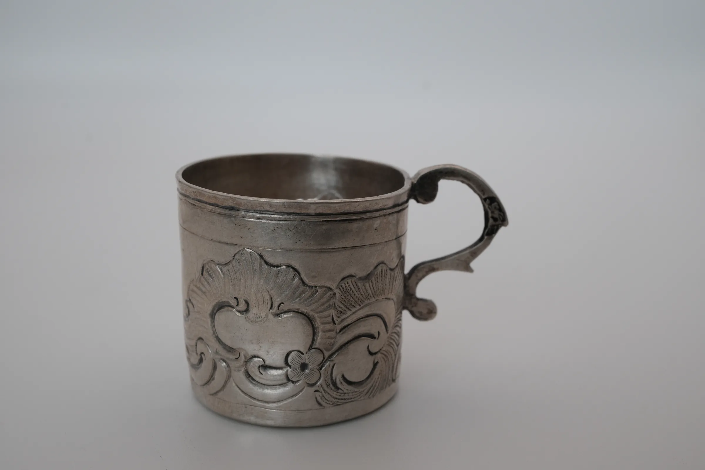 Silver Russian Charka 6, view 3 of 6