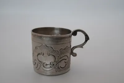 Silver Russian Charka 6, view 3 of 6