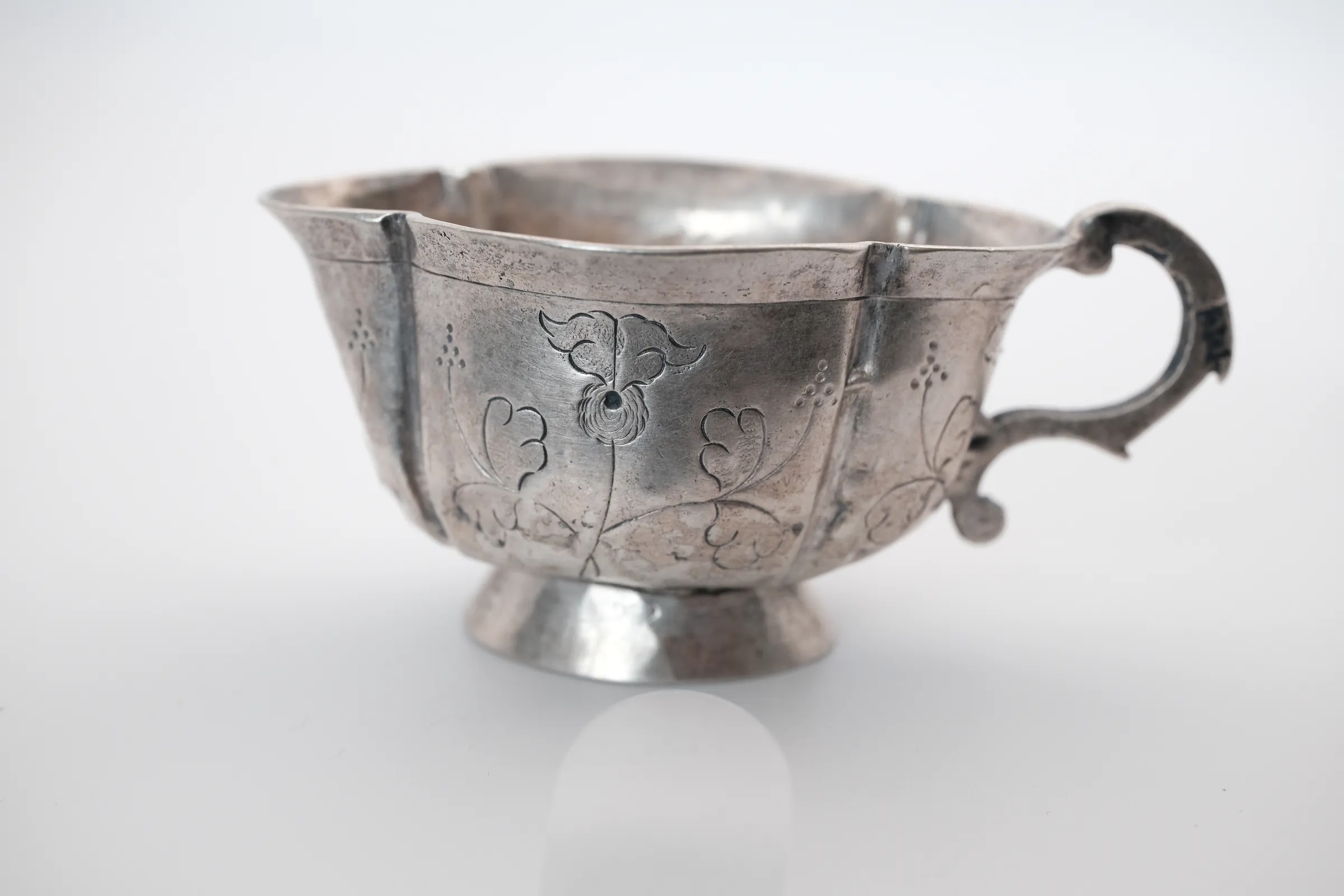 Silver Russian Charka Cup 4, view 1 of 11