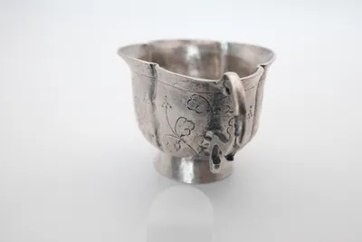 Silver Russian Charka Cup 4, view 5 of 11