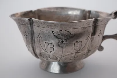Silver Russian Charka Cup 4, view 7 of 11