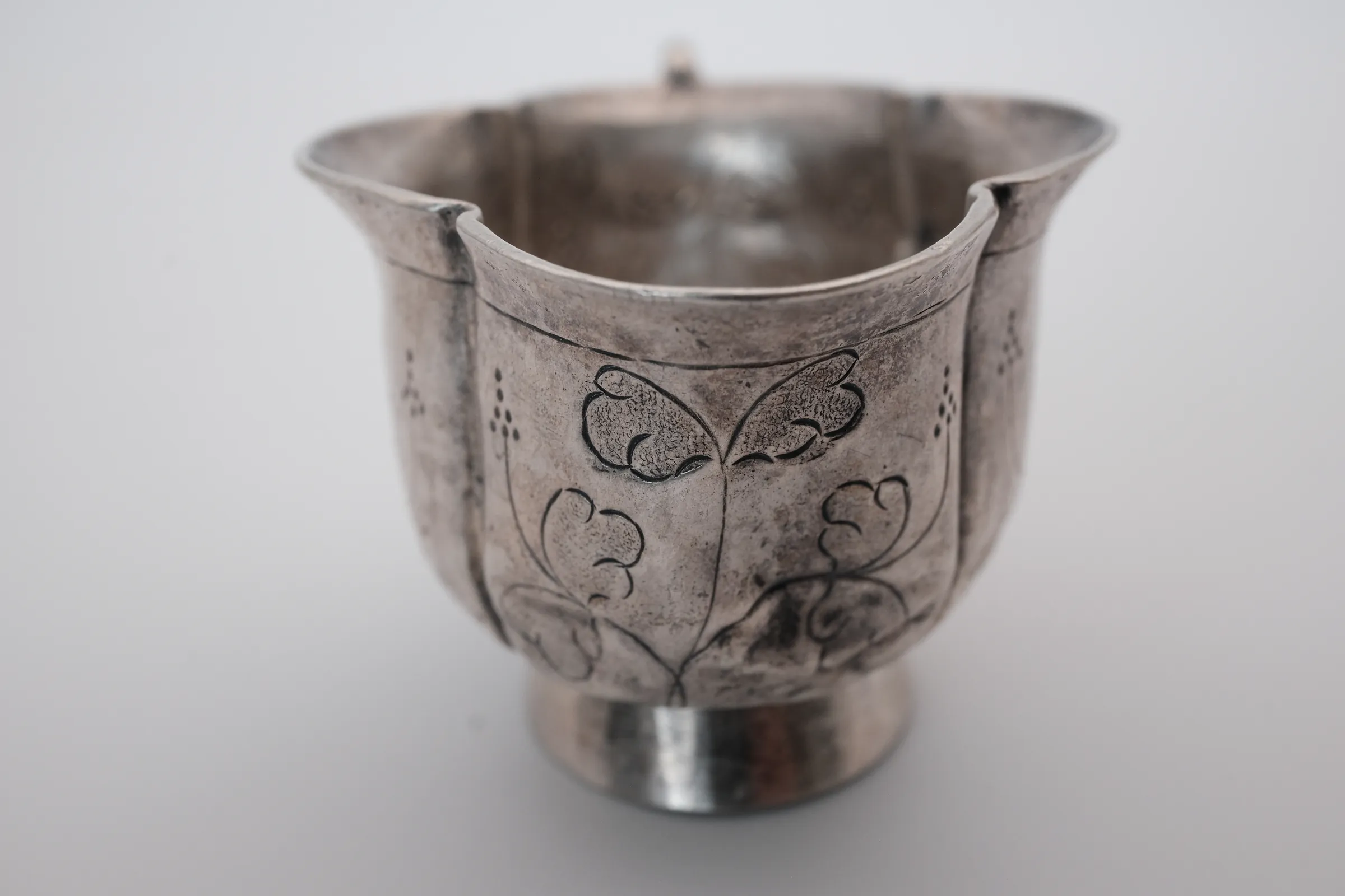 Silver Russian Charka Cup 4, view 8 of 11