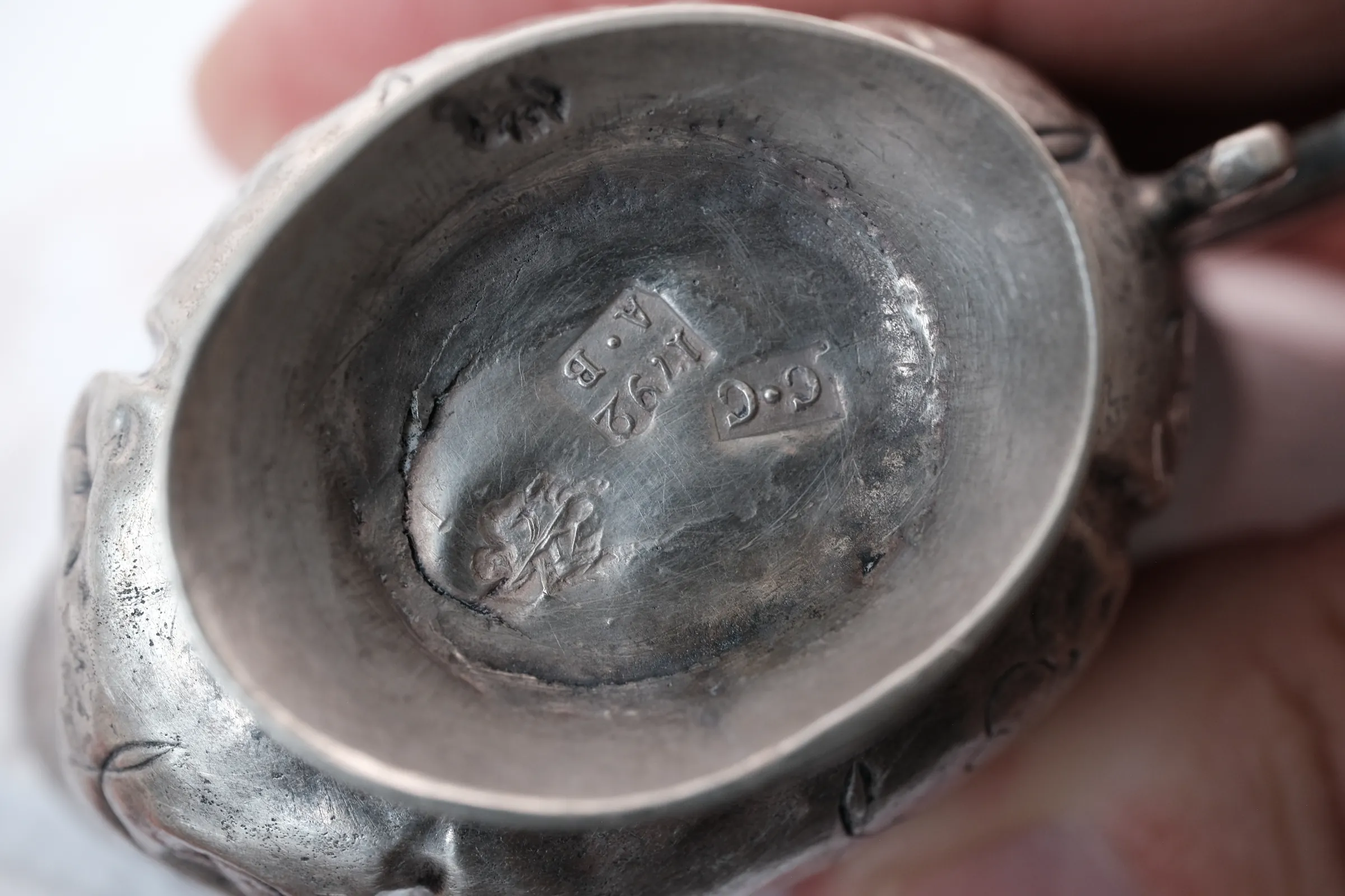 Silver Russian Charka Cup 4, view 10 of 11